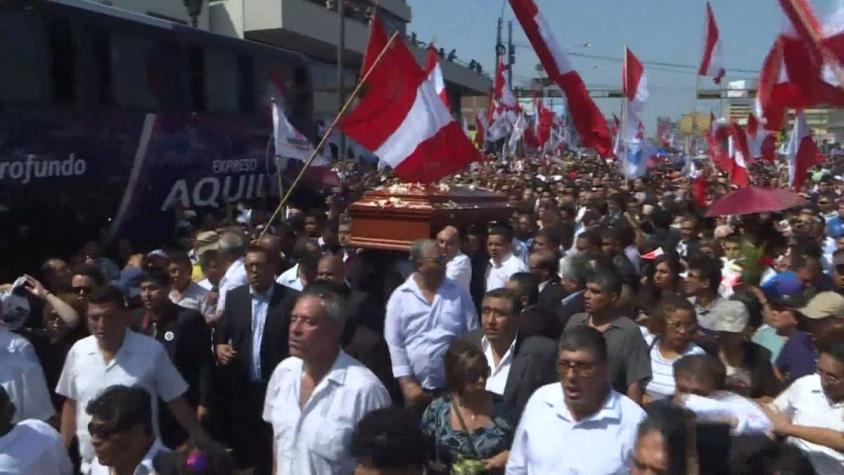 [VIDEO] Perú despide al expresidente Alan García