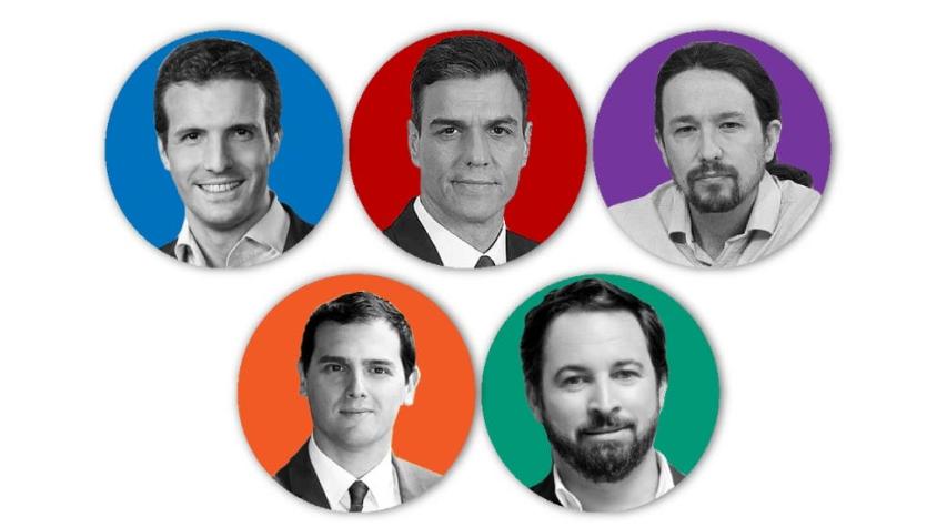 España: cuáles son las propuestas clave de los 5 partidos en los comicios más fragmentados
