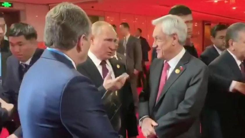 [VIDEO] Encuentro Piñera-Putin en China