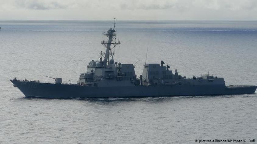 Dos buques de EE.UU. cruzan estratégico estrecho de Taiwán