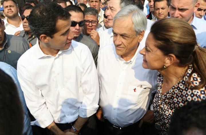 Piñera respalda a Guaidó: "La dictadura de Maduro le ha hecho daño a la vida de Venezuela"