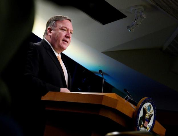 Mike Pompeo amenaza con respuesta "rápida y firme" de EEUU ante cualquier ataque de Irán