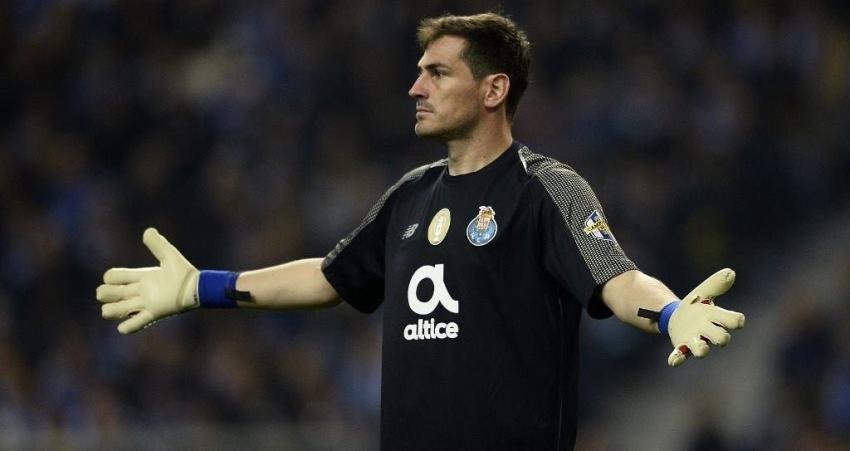 Portero español Iker Casillas sufre infarto en entrenamiento y es hospitalizado de urgencia