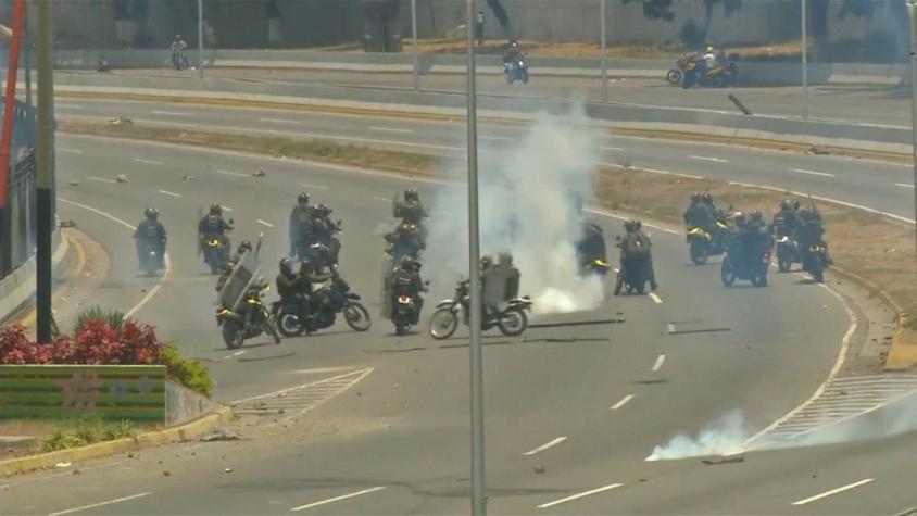 [VIDEO] Crisis en Venezuela: Fuertes enfrentamientos marcan jornada de manifestaciones