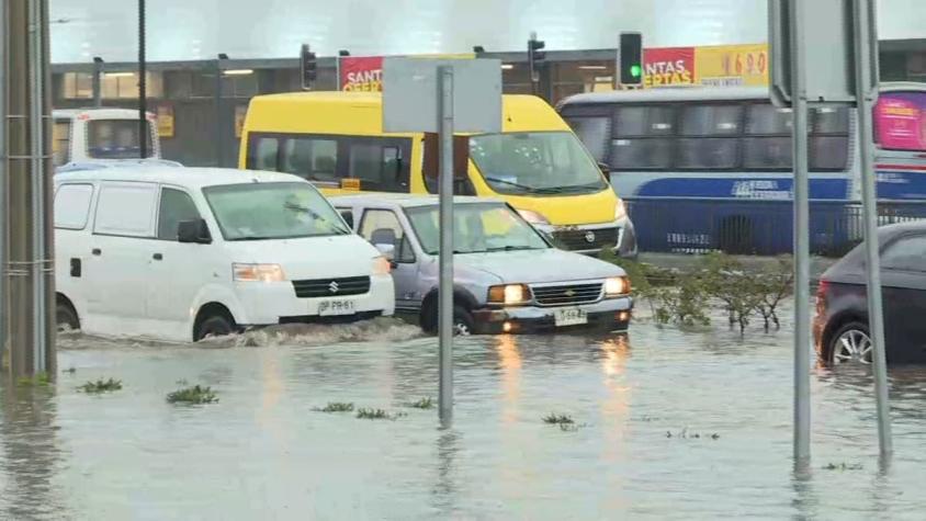 [VIDEO] Inundaciones en Concepción: Se esperan 100 MM de lluvias en 24 horas