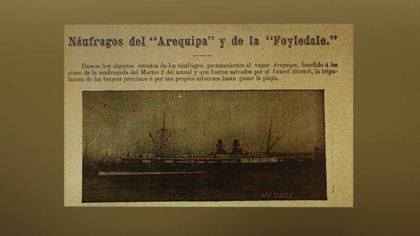 [VIDEO] Inédito registro de antiguo naufragio en Valparaíso