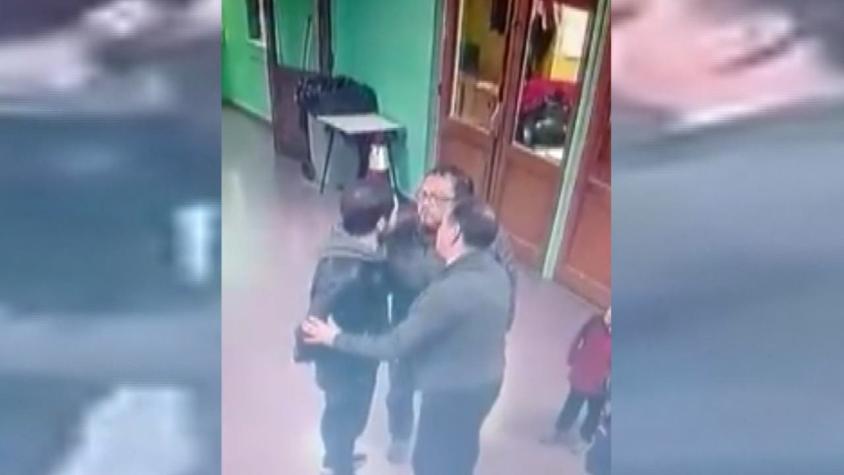 [VIDEO] Puerto Montt: Apoderado agredió a profesor tras ser citado a reunión
