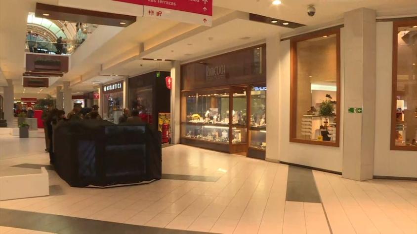 [VIDEO] Violento asalto se registra en una joyería de un Mall en Concepción