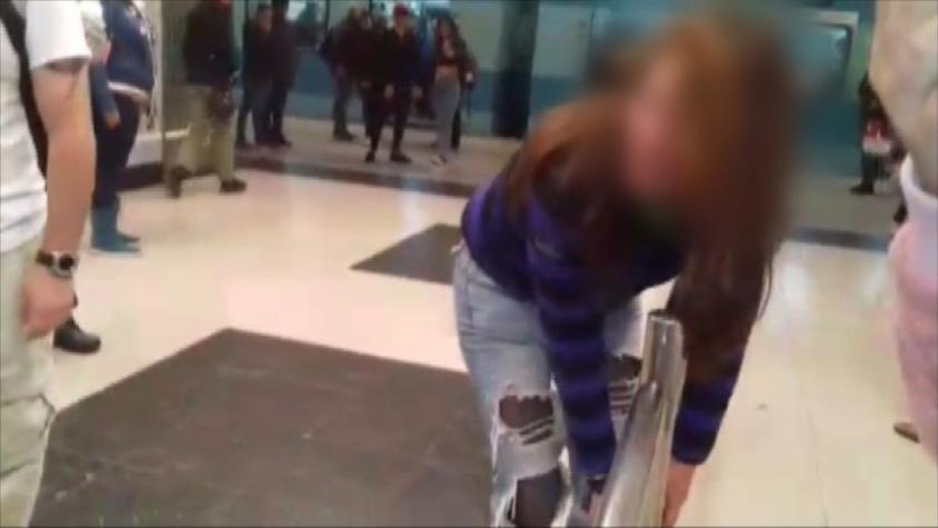 [VIDEO] Guardia de Metro terminó apuñalado tras pelea con ambulantes