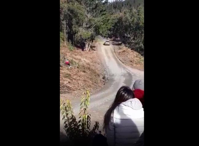 [VIDEO] Accidente marca jornada en Rally Mundial