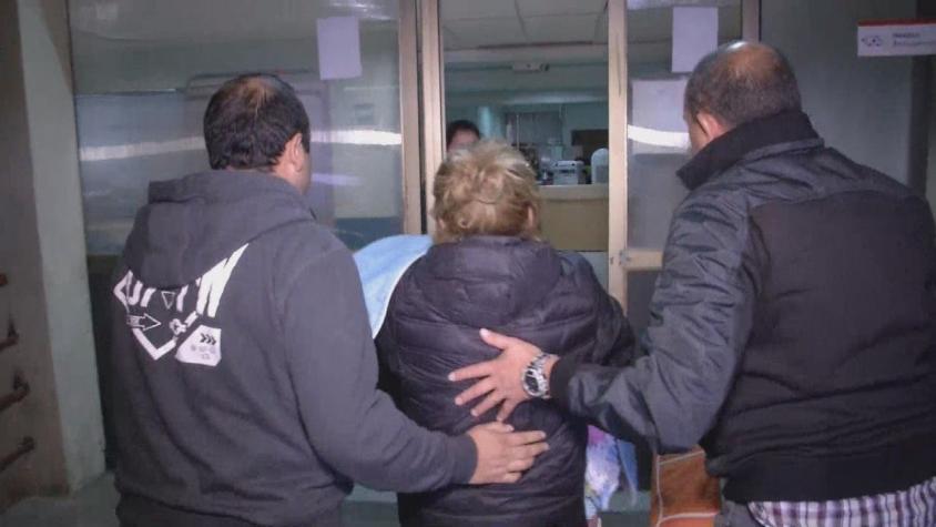[VIDEO] Mujer es detenida tras llevarse a su hija recién nacida del hospital
