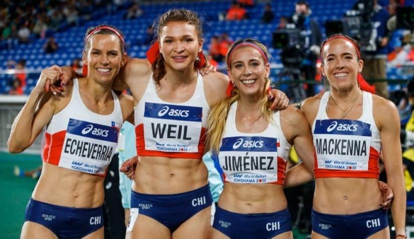 Equipo femenino de relevo 4x400 hace historia y avanza a la final B de Mundial de Atletismo en Japón