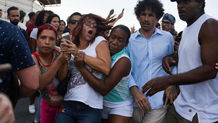 Cuba: Arrestos y enfrentamientos en La Habana cuando la policía dispersó una marcha gay