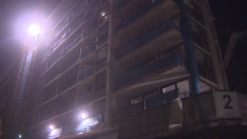 [VIDEO] Muere trabajador tras caer 13 pisos en obra de construcción en Lo Barnechea