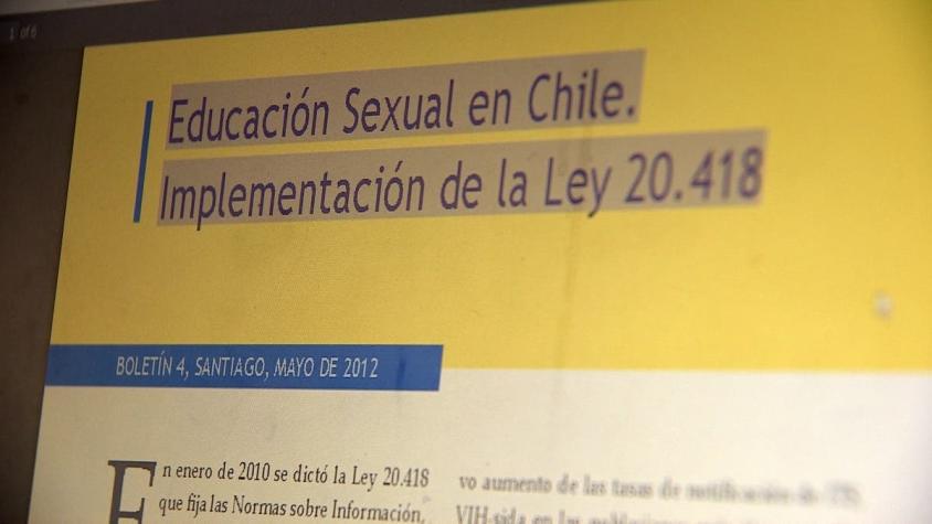 [VIDEO] Educación sexual desde 5°básico