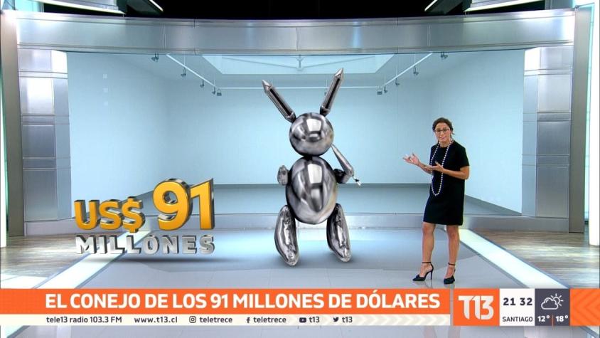 [VIDEO] El conejo de 91 millones de dólares: La obra de arte más cara realizada por un artista vivo