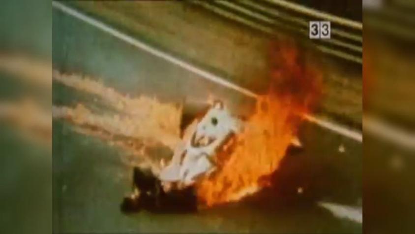 [VIDEO] El accidente de Niki Lauda en 1976 que casi le costó la vida