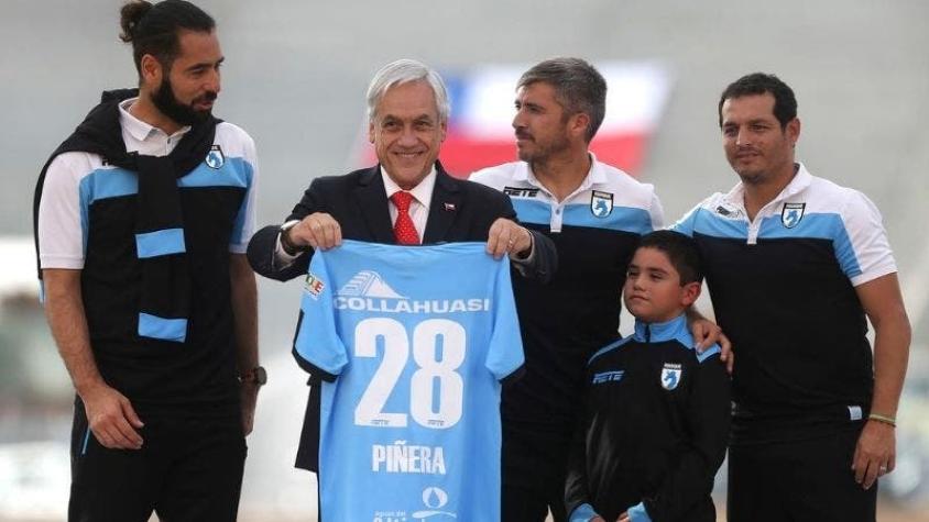 Piñera visita obras de Estadio Tierra de Campeones de Iquique y da fecha para inauguración