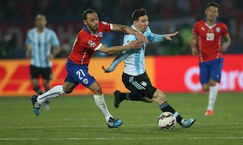 [VIDEO] Marcelo Díaz: "Sería lindo ver a Messi levantar la Copa América"