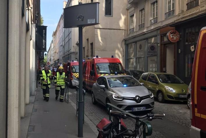 Suben a ocho los heridos por explosión en calle de la ciudad francesa de Lyon