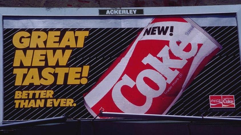 New Coke en "Stranger Things": Coca-Cola volverá a lanzar al mercado su peor fracaso comercial