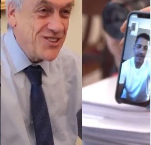 [VIDEO] Presidente Piñera se excusa con Alexis Sánchez por no asistir a premier de su película