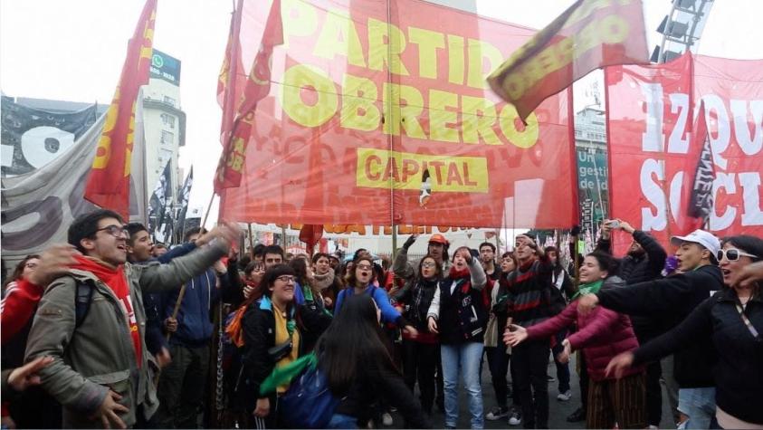 [VIDEO] El día más difícil para Macri: movilización paralizó prácticamente todo Argentina