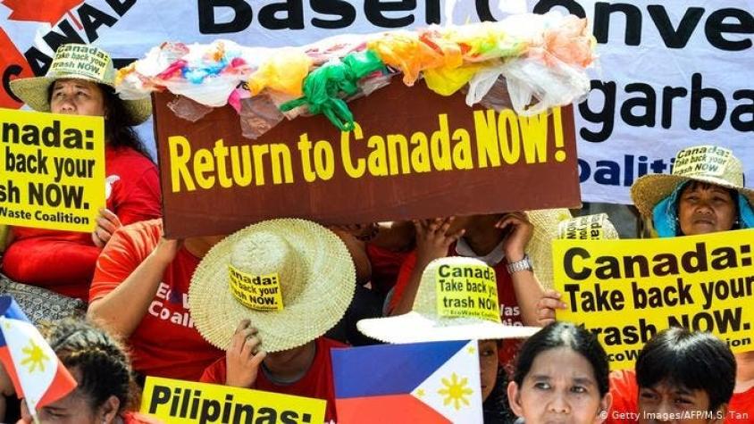 Filipinas devuelve a Canadá 2.450 toneladas de basura