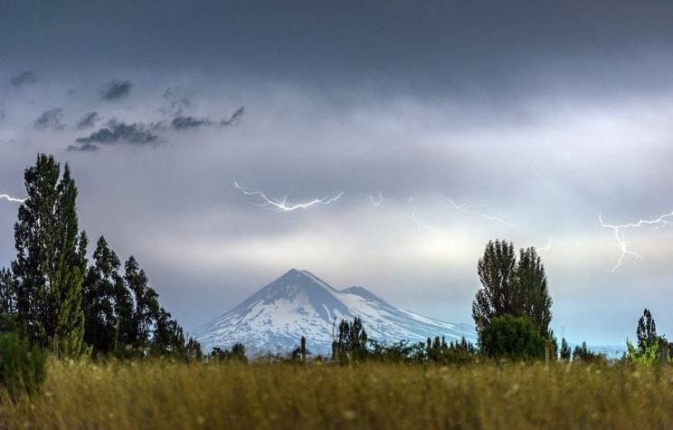 Alertan de posibles tormentas eléctricas entre Maule y La Araucanía para este viernes