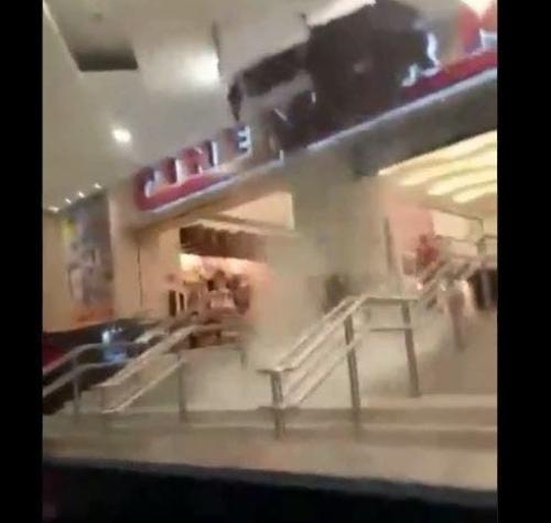 [VIDEO] Registro da cuenta del colapso en el techo del Mall Mirador Biobío en Concepción