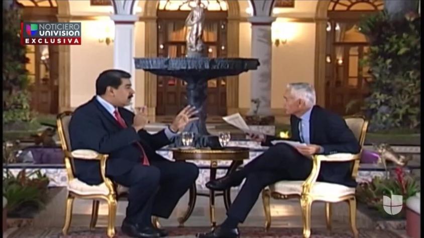 [VIDEO] La entrevista que incomodó a Nicolás Maduro