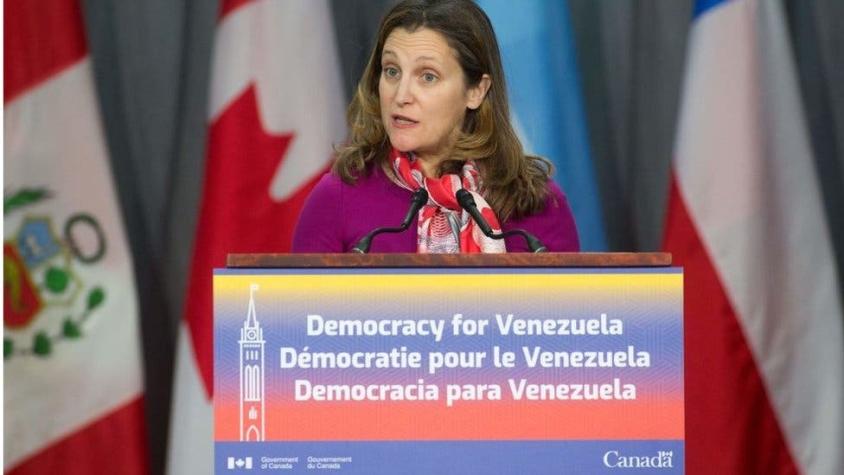 Crisis en Venezuela: Canadá suspende sus operaciones en la embajada de Caracas