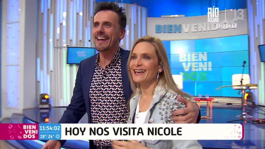 [VIDEO] El romántico y aplaudido recibimiento de Sergio Lagos a su esposa Nicole en "Bienvenidos"