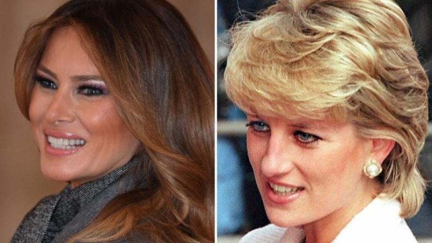 [FOTOS] Melania Trump homenajea a Lady Di con su look durante visita al Palacio de Buckingham