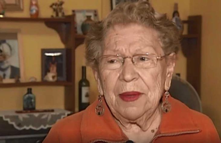 Murió Cristina Fuentes, la popular "abuelita Tunick" a los 89 años
