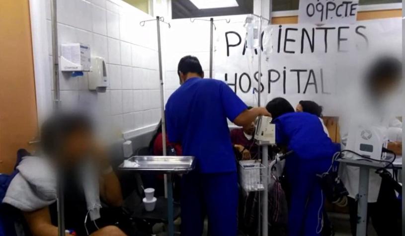 Funcionarios de Hospital San José en Huelga: Acusan que personas son hospitalizadas en sillas