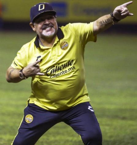 Diego Maradona deja de ser el técnico de Dorados por problemas de salud