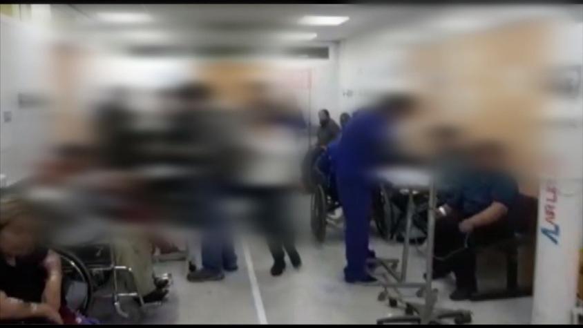 [VIDEO] Urgencias del Hospital San José colapsado: Pacientes son hospitalizados en los pasillos