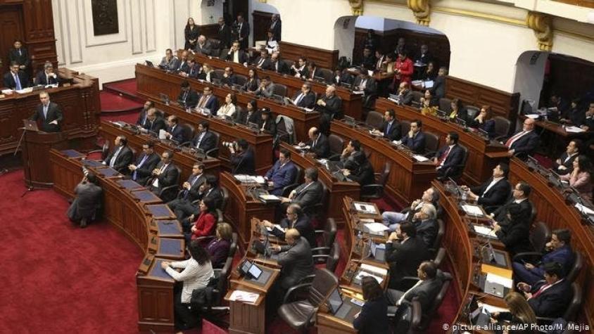 Congreso de Perú posterga decisión sobre pedido de confianza del Ejecutivo