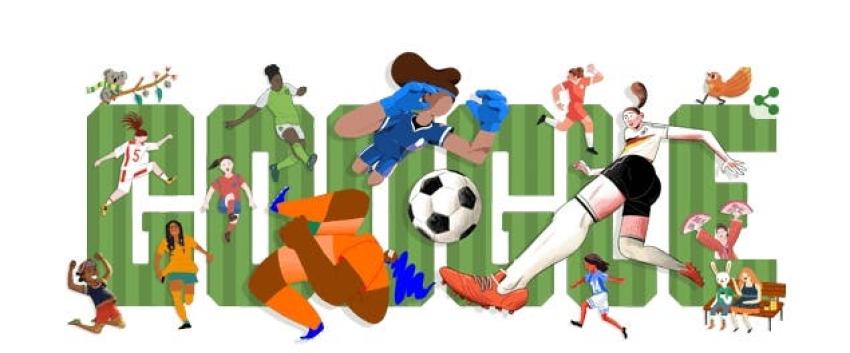 ¡Hoy comienza la Copa Mundial Femenina 2019 en Francia! y Google lo celebra con un doodle