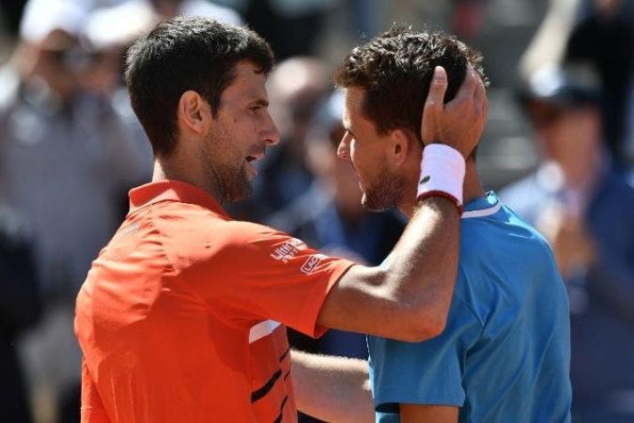 Djokovic destaca labor de Massú en buen momento de Thiem: "Han estado trabajando realmente bien"
