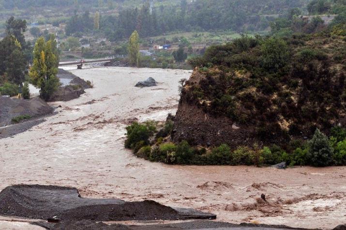 Desde 1985 a 2015: ríos de zona norte y central de Chile registran disminución de sus caudales