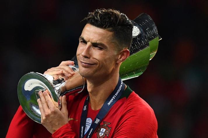 [VIDEO] La reacción de Ronaldo al enterarse que no fue elegido el mejor jugador de la Nations League