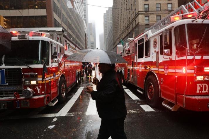 Autoridades de Nueva York descartan que accidente de helicóptero se deba a un atentado