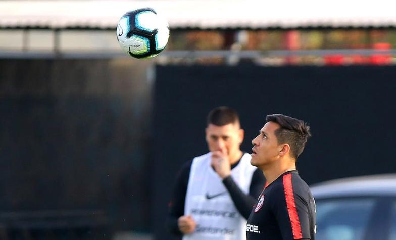 Alexis Sánchez es titular en partido amistoso de la Roja previo a su debut con Japón