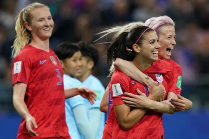 Estados Unidos, próximo rival de Chile en el Mundial femenino, golea 13-0 a Tailandia