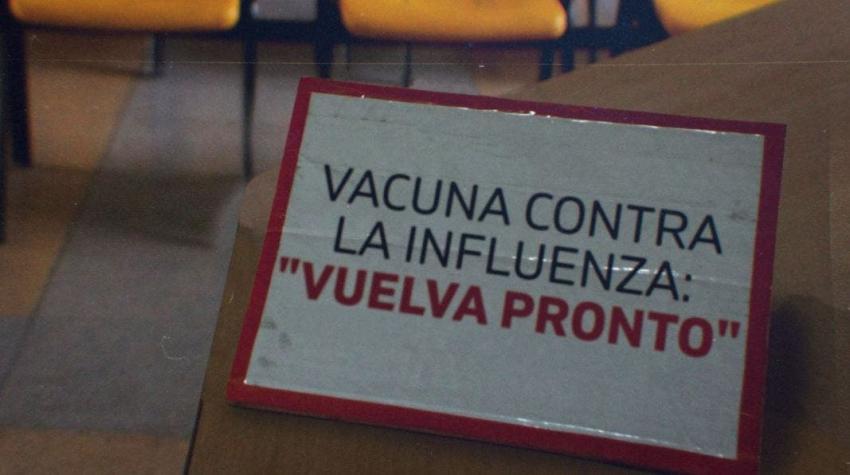 [VIDEO] Vacuna contra la influenza: "Vuelva mañana"