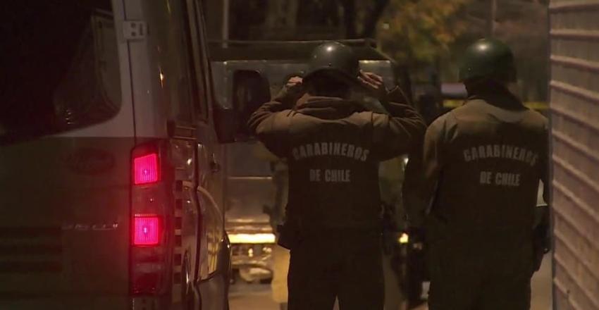 [VIDEO] Control de identidad finaliza con tiroteo en la comuna de San Joaquín