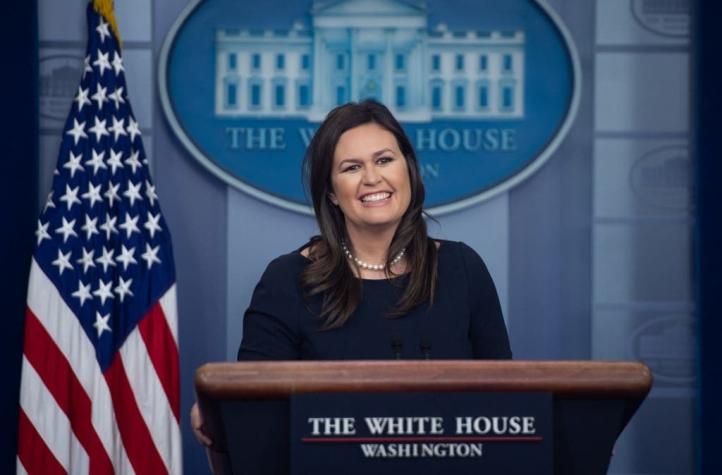 Trump anuncia que Sarah Sanders deja su cargo como portavoz de la Casa Blanca