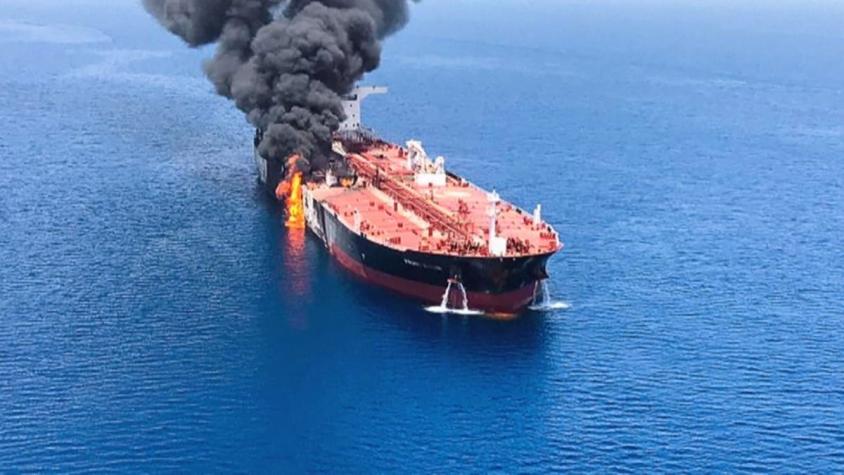 [VIDEO] Tensión mundial por ataque a dos buques petroleros en Golfo de Omán